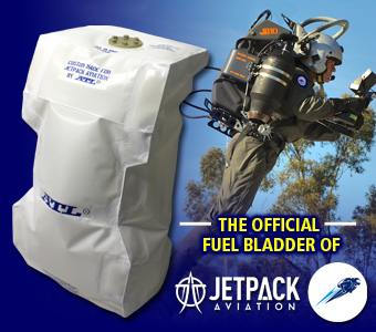 ATL is the Official Fuel Bladder of JetPack Aviation!